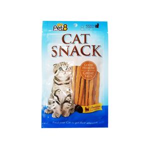 Pet8 ขนมแมว ชิกเก้น รสทูน่า JP08 50ก.