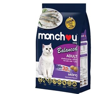 Monchou แมวโต สูตรBalance รสปลาทู