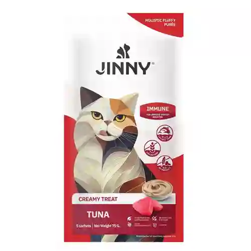 จินนี่,ลิควิด,ขนม,แมวเลีย,creamy,ขนมแมว,ครีมมี่,cream,ครีม