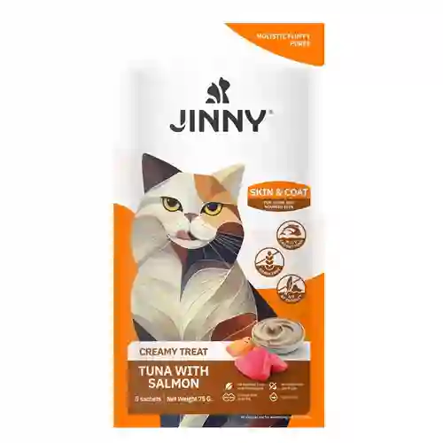 จินนี่,ลิควิด,ขนม,แมวเลีย,creamy,ขนมแมว,ครีมมี่,cream,ครีม