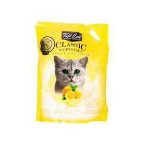 KitCat ทรายแมวคริสตัส กลิ่นเลมอน