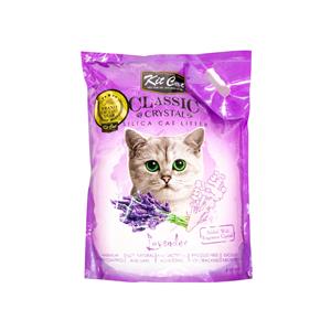 KitCat ทรายแมวคริสตัส กลิ่นลาเวนเดอร์ 5ลิตร