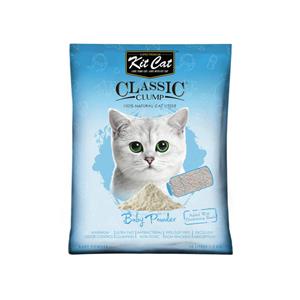 KitCat ทรายแมว กลิ่นแป้งเด็ก 10ลิตร