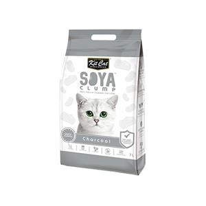 KitCat Soya Clump  ทรายแมวเต้าหู้ กลิ่นชาโคล 7ลิตร