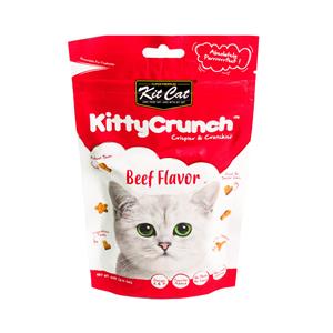 KitCat Crunch ขนมแมว รสเนื้อ 60ก.