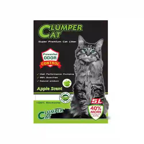 Clumper ทรายแมว กลิ่นแอปเปิ้ล 5ลิตร