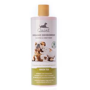 Quint แชมพูผสมครีมนวด สำหรับสุนัข กลิ่นชาเขียว