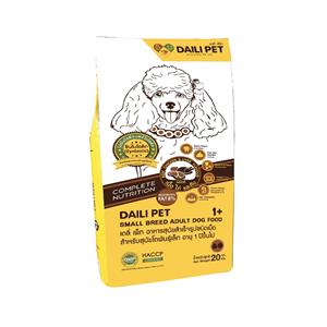 Dailipet สุนัขโต รสเนื้อ ไก่และตับ เม็ดเล็ก