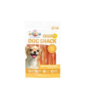 Okiko ขนมสุนัข  สูตรสันในไก่กรอบสไลด์รมควัน DF-OKK-094