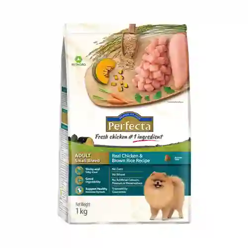 Perfecta สุนัขโต สูตรไก่ข้าว เม็ดเล็ก