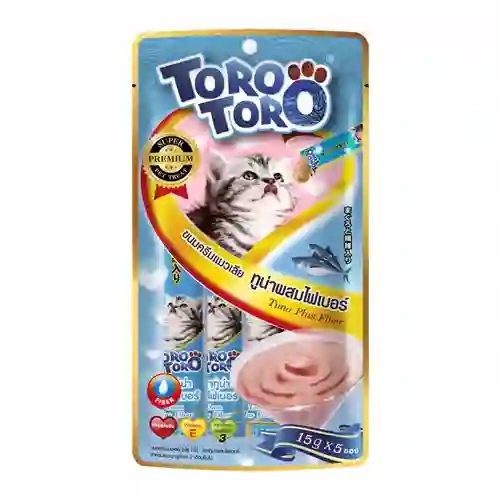 Toro แมวเลีย รสทูน่าไฟเบอร์ 60ก.