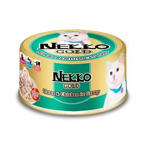 Nekko Gold แมว รสทูน่าไก่