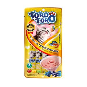 Toro แมวเลีย รสทูน่าทะเลรวม 60ก.