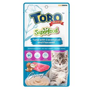 Toro Plus Superfood แมวเลีย รสทูน่ามะพร้าว