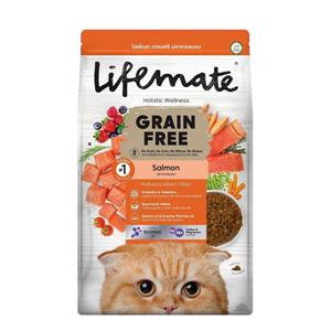 Lifemate Grainfree แมวโต รสแซลมอน