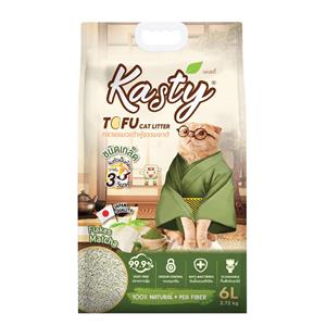 Kasty Tofu ทรายแมว สูตร Matcha ชาเขียว เม็ดFlake
