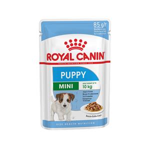 Royal Canin เพาซ์ลูกสุนัข สูตร Mini Puppy พันธุ์เล็ก 85ก.