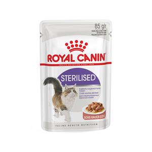 Royal Canin เพาซ์แมว สูตร Sterilised Gravy 85ก.