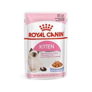 Royal Canin เพาซ์แมว สูตร Kitten Jelly 85ก.