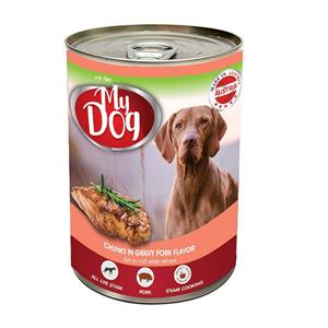 (ลัง) 20x415ก. My Dog สุนัข รสหมูย่างเกรวี่