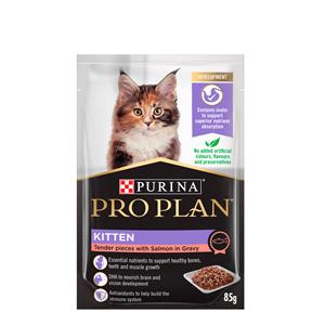 (โหล) 12x85ก Proplan เพาซ์ลูกแมว สูตรKitten รสแซลมอน