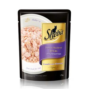 Sheba ชีบา เพาซ์แมว รสทูน่าแมคคาเรล